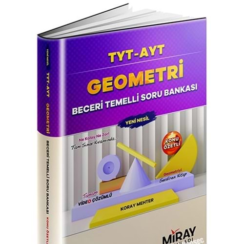 TYT AYT Geometri Beceri Temelli Soru Bankası Miray Yayınları