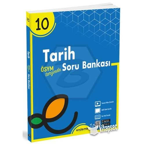 10. Sınıf Tarih Soru Bankası Endemik Yayınları