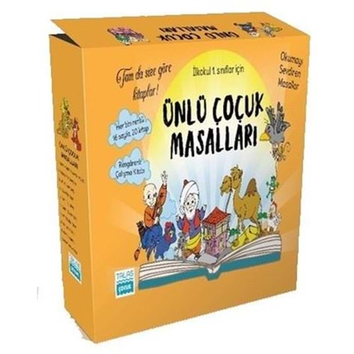 Ünlü Çocuk Masalları Seti - 20 Kitap Takım