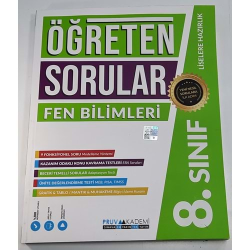 8. SINIF ÖĞRETEN SORULAR FEN BİLİMLERİ