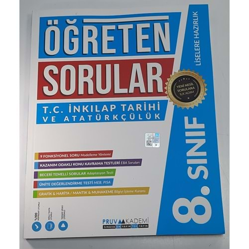 8. SINIF ÖĞRETEN SORULAR İNKILAP TARİHİ