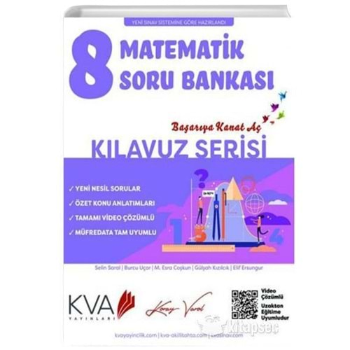 KVA Koray Varol Akademi Yayınları 8. Sınıf LGS Matematik Soru Bankası Kılavuz Serisi