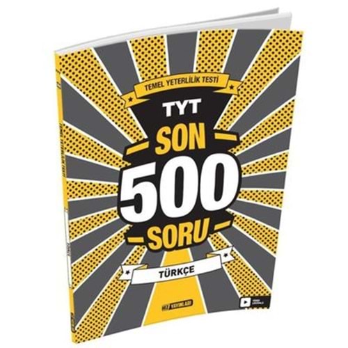 TYT Türkçe Son 500 Soru Hız Yayınları