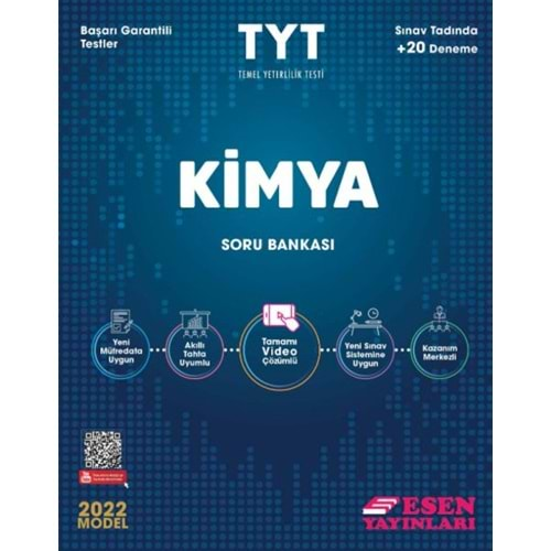 TYT Kimya Soru Bankası Esen Yayınları