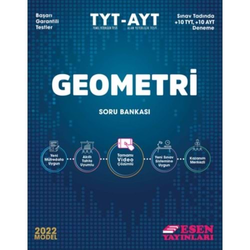 TYT-AYT Geometri Soru Bankası Esen Yayınları