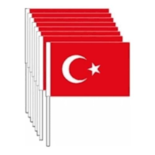 Sopalı Türk Bayrağı Küçük Boy