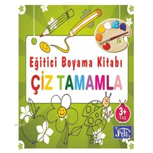 Eğitici Boyama Kitabı Çiz Tamamla Parıltı Yayınları