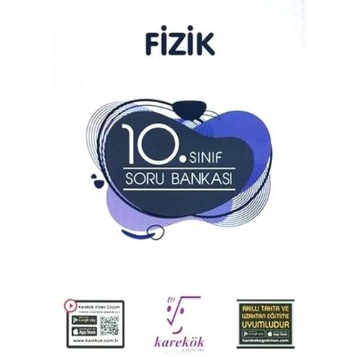 Karekök Yayınları 10. Sınıf Fizik Soru Bankası