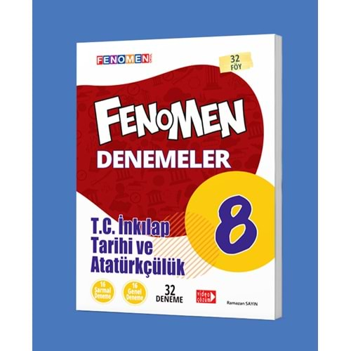 Fenomen Okul Yayınları 8. Sınıf T.C. İnkılap Tarihi ve Atatürkçülük Fenomen Denemeler