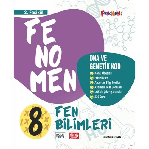 FENOMEN 8 FEN BİLİMLERİ 2.FASİKÜL (DNA VE GENETİK KOD)