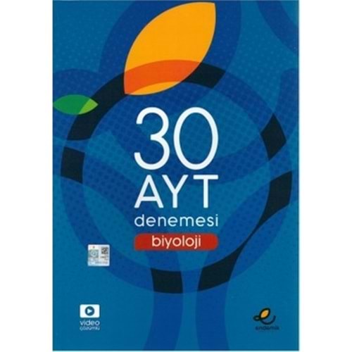 AYT Biyoloji 30 Denemesi Endemik Yayınları