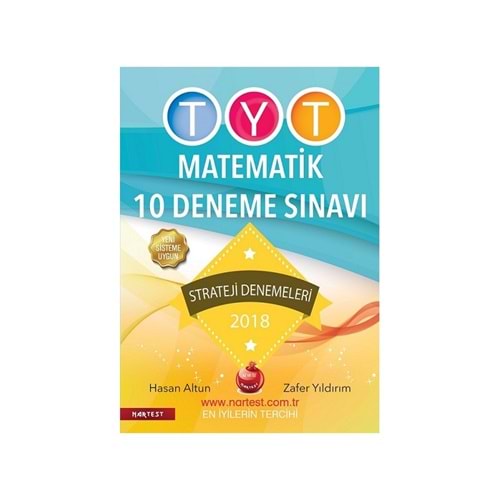 TYT Matematik 10 Deneme Sınavı Nartest Yayınları