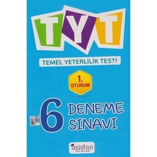 TYT 6 Deneme Sınavı Asistan Yayınları