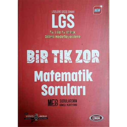 Bir Tık Zor Matematik Soruları Data Yayınları