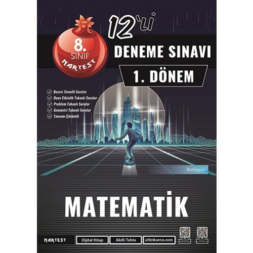 8. Sınıf 1. Dönem Mod 12 Matematik Deneme Sınavı