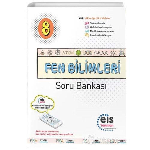 Eis Yayınları 8. Sınıf Fen Bilimleri Soru Bankası