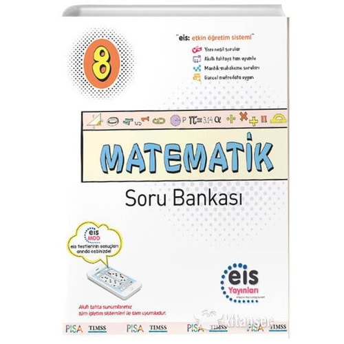 Eis Yayınları 8. Sınıf Soru Bankası Matematik