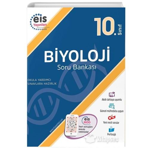 Eis Yayınları 10. Sınıf Biyoloji Soru Bankası