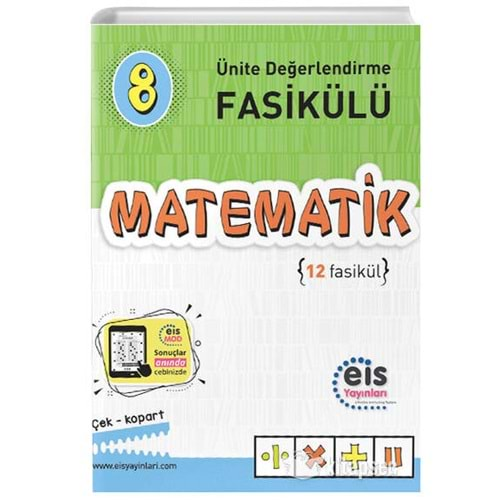 Eis 8.Sınıf Matematik Ünite Değerlendirme Fasikülü