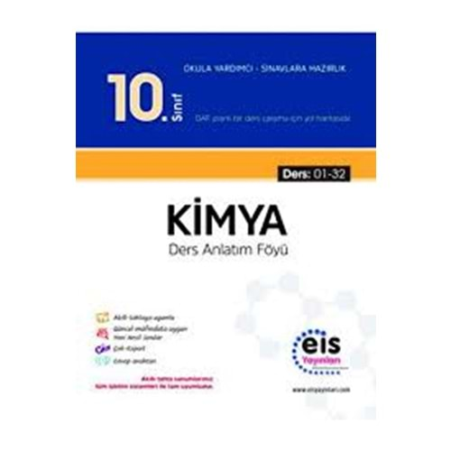 EİS 10. SINIF DAF KİMYA