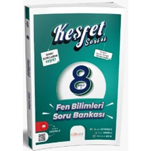 8 SINIF KEŞFET SERİSİ FEN BİLİMLERİ SORU BANKASI