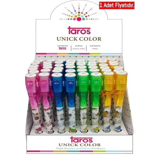 Taros Vintage Label Secret Pen Işıklı Görünmez Kalem