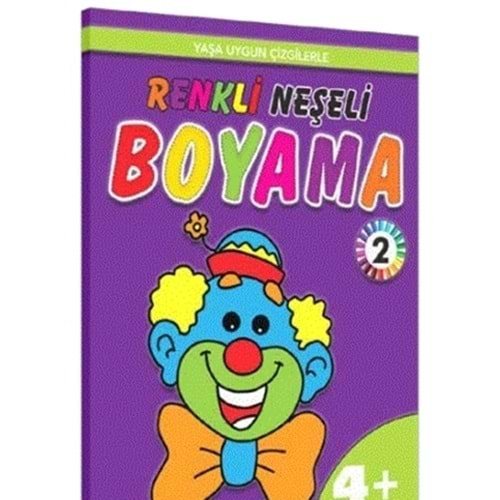 YUVA YAYINLARI NEŞELİ BOYAMA 4+ YAŞ