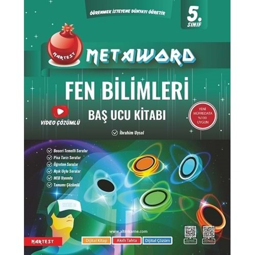 5. Sınıf Metaword Fen Bilimleri 2024 Yeni