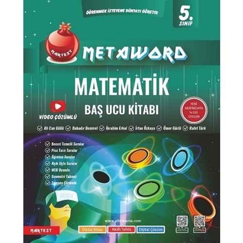 5. Sınıf Metaword Matematik 2024 Yeni