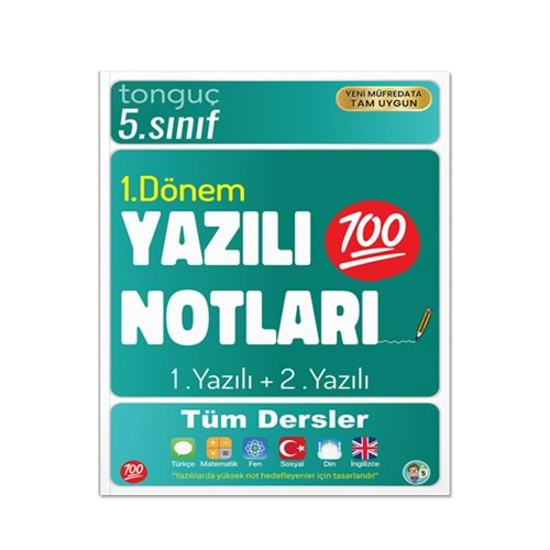 5. Sınıf Yazılı Notları 1. Dönem 1 ve 2. Yazılı