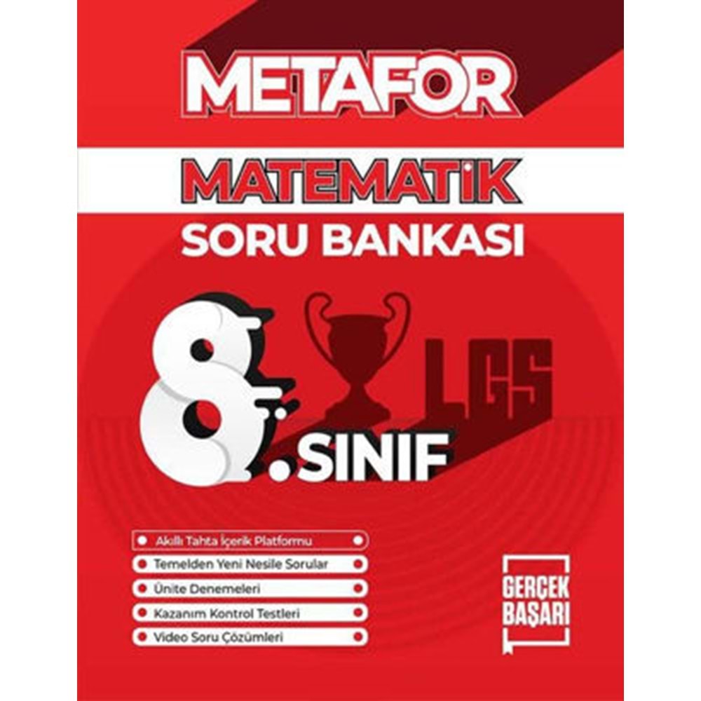 Metafor 8.Sınıf Matematik Soru Bankası