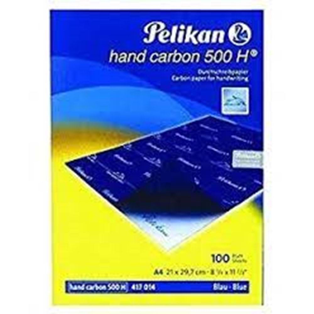 Pelikan 500 H Hand Mavi Karbon Kağıdı (100 Lü) Adet