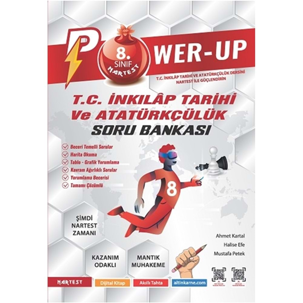 8 NAR POWER UP T.C İNKİLAP TARHİ SORU BANKASI