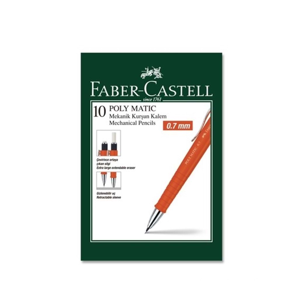 Faber-Castell Metalik Poly Matic 1333 Versatil Yeşil