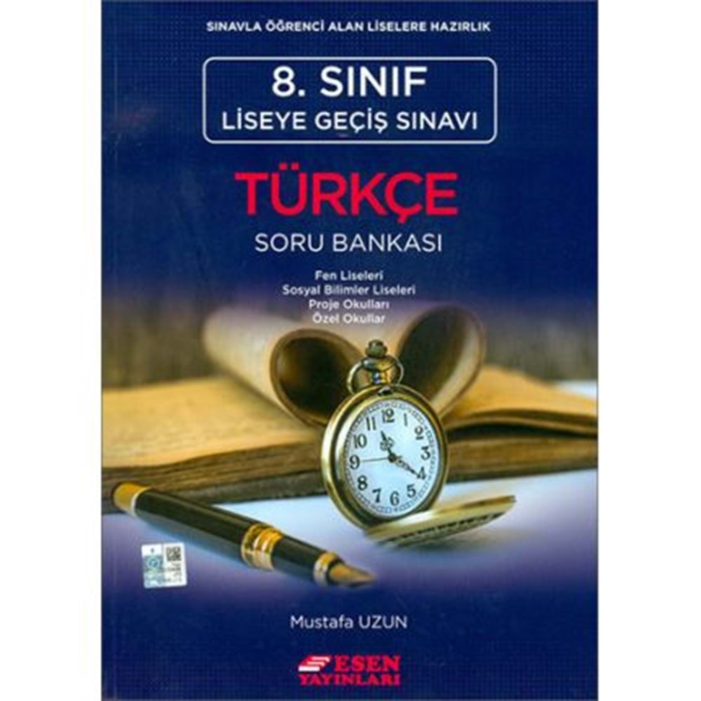 Esen LGS 8.Sınıf Türkçe Soru Bankası (Yeni Müfredat)