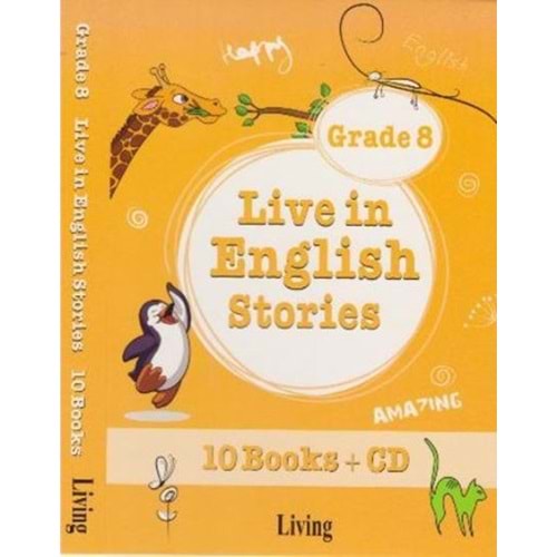 Living 8.sınıf Live In English Stories 10 Books